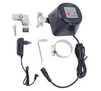 Riuulity Válvula de Agua WiFi, Válvula de Agua Inteligente Actualizada, Válvula de Bola Automática, Temporizador de Riego, Controlador de Aspersor Compatible con Alexa