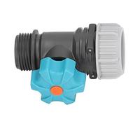 Riuulity Válvula de Bola Reguladora G3/4 Conexión de Grifos Roscados para Temporizador de Agua de Riego de Jardín