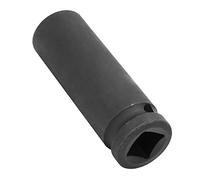 Riuulity Vaso de Impacto Hexagonal Duradero de 1/2 Pulgada para Llave de Trinquete Manual, Larga Vida útil, Ideal para Mecánicos (18MM)