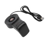 Riuulity Ventilador de Refrigeración para Acuario, Conexión USB Silenciosa, Ahorro de Espacio para Uso Durante Todo el Año, Ventilador Enfriador para Peceras para Mascotas Acuáticas (Black)