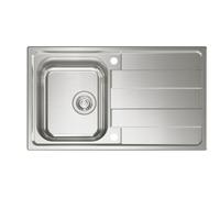 Riva 2 ,Fregadero Integrado, Acero Inox