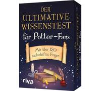 riva Der ultimative Wissenstest für Potter-Fans: Mit über 120 zauberhaften Fragen. Das emocionante Quiz rund um Harry Potter. Tolles Regalo für Alle Potterheads. AB 10 Jahren