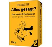 riva Ese Die »Todo gesagt?« 2: Das A-Oder-B-Kartenspiel. Für Alle Fans Des erfolgreichen Podcasts. Tolles Regalo für Geburtstag, Weihnachten Oder zwischendurch. AB 18 Jahren
