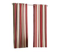 Riva Home 2 Broadway-Cortinas con Ojales Color Frambuesa, 46 x 72 (117 x 183 cm), Tela, W 46.1" x L 72" (1 Panels)