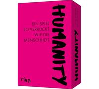 riva Humanity - Ein Spiel so verrückt wie Die Menschheit: Kartenspiel für Erwachsene mit Schwarzem Humor. Witziges Gift und Mitbringsel Zum nächsten Spieleabend. AB 18 Jahren