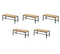 Riva office supplies Pack 1 Banco Vestuario 620 - Montado (1, 1200x400x450mm)