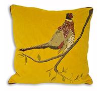 Riva Paoletti 146445 Riva Inicio Hunter Velvet Cojín, Mostaza, 45 X 45 Cm, 45x45cm, 110