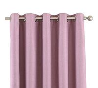 Riva Paoletti Riva Inicio Eclipse Blackout Ojal Cortinas, De Poliéster, 90 X 54 (229 X 137 Cm), Tela, Color de Malva, 90x54 (229x137cm)