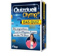 RIVA Quizduell Olymp - Das Kartenspiel: Die originellsten und kniffligsten Fragen aus Der TV-Show | Allgemeinwissen trainieren mit spannenden Fragen. Geschenk für Quiz- und Rätsel-Fans