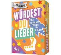 riva Würdest du Lieber ...? - Die verrückte Edition für Kinder: | Das Original. Der Spieleklassiker für Kindergeburtstage. Tolles Gift Zum Geburtstag und Weihnachten. AB 6 Jahren