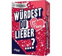 riva Würdest du Lieber ...? - Für Paare: | Das Original. Der Spieleklassiker für Geburtstage und Partys. Tolles Gift zu Hochzeit, Jahrestag und Valentinstag. AB 18 Jahren
