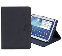 Rivacase 3312 Black - Funda Universal con función Atril y Lateral Protección. Negro Negro 10.1"
