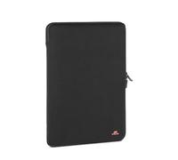 Rivacase 5224 Funda vertical para portátil - Funda impermeable y ultraligera para portátil - Maletín compacto para hombre y mujer para portátiles de hasta 15,3 pulgadas - Resistente a los golpes Slim