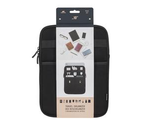 Rivacase - 5617 Neopreno Negro Hombre Bolso bandolera