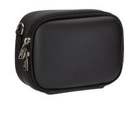 Rivacase 7081 (PU) - Funda (Compacto, Cinturón, Tirante, EVA, Cuero PU, 186g, 105 x 90 x 52 mm, 147 x 113 x 92 mm) Negro