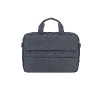 Rivacase Funda para portátil de 14 a 15,6 pulgadas, acolchada, impermeable, con protección antirrobo, Gris oscuro 14 pulgadas, Innen 352x251x35mm / Außen 370x270x60mm