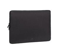 Rivacase 7705 Funda para Notebook Negro 15.6'' | Funda impermeable para ordenador portátil y MacBook, para trabajo, universidad y viajes