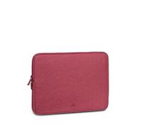 Rivacase 7705 Funda para Notebook Rojo 13.3'' | Funda impermeable para ordenador portátil y MacBook, para trabajo, universidad y viajes