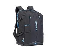 RivaCase 7860 17.3" Mochila Negro, Azul - Funda (Mochila para Tablet, 43,9 cm (17.3"), Tirante para Hombro, 1,25 kg, Negro, Azul)