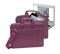 Rivacase 8231 Maletín púrpura para portátil de 15,6