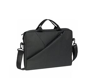 RivaCase 8730 notebook case 39.6 cm (15.6) Messenger case Black