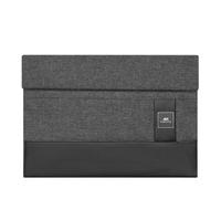 Rivacase 8802 maletines para portátil 33,8 cm (13.3") Funda Negro, Gris