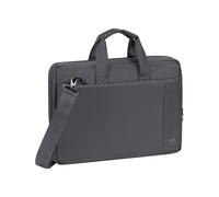 Rivacase, Bolso para Ordenador 15.6" con Compartimentos Acolchados y Bandolera