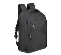 Rivacase Eco - Mochila para portátil (resistente al agua, para hombre y mujer), color negro, Black 17.3inch, 17,3 Zoll