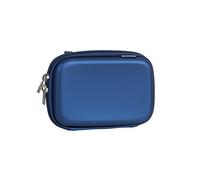 Rivacase Funda para Discos Duros de hasta 2,5 Pulgadas - Elegante Funda rígida de Material Resistente a la Intemperie y Espacio para Accesorios - Azul