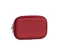 Rivacase Funda para Discos Duros de hasta 2,5 Pulgadas, Elegante Funda rígida Hecha de Material Resistente a la Intemperie y Espacio para Accesorios, Color Rojo