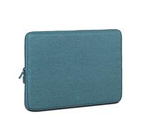 RIVACASE Funda para portátil Eco de 15,6 Pulgadas, 39,5 x 27,5 x 3,5 cm, para Hombre y Mujer, Resistente al Agua, Funda para MacBook, Bolsa de Ordenador para el Trabajo, Viaje