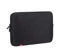 RIVACASE Fundas para portátil de 11.6 a 15.6 Pulgadas, Bolsas para Laptop MacBook Air y Pro, ultraligeras y repelentes al Agua (Negro, 13.3 Pulgadas)
