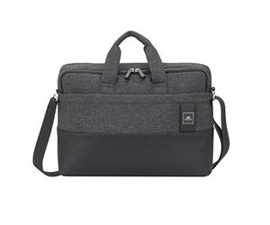 RivaCase Lantau Funda para portátiles Toploader 15,6", Negro Meliert para Macbooks y Ultrabooks