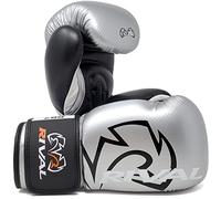 Rival boxing-rb7 Fitness y guantes de boxeo, Plateado/Negro