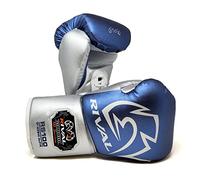 RIVAL Boxing RS100 - Guantes profesionales con cordones, hechos a mano con microfibra de poliuretano súper rico, diseñados ergonómicamente para adaptarse perfectamente a tu mano