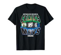 Rivales de la NBA Boston Celtics contra Dallas Mavericks Camiseta