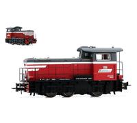 RIVAROSSI 1/87 MODELISMO FERROVIARIO MERCITALIA LOCOMOTORA DIESEL MANIOBRA COCHE