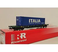 RIVAROSSI HR 6617FS Carro Pianale Sgnss Con Casse Container 45" FUERZA AZZURRI