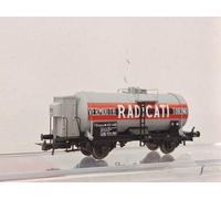 Rivarossi HR 6707 HO FS Carro Cisterna 2 Assi VERMOUT Radicati Blanco