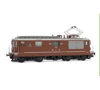 Rivarossi HR2958S BLS, Re 4/4 167 'Ausserberg' Corto con Figura de Conductor, Aniversario BLS, EP. IV-V, con decodificador de Sonido DCC Locomotora eléctrica