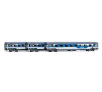Rivarossi HR4407 FS, Paquete de 3 Unidades, 1 Coche Gran Confort + 2 Coches Z1 reconstruidos, Nueva decoración Intercity, Episodio Vi Material Rodante - Coches