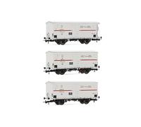Rivarossi HR6561 FS Pack de 3 vagones frigoríficos Hgb 2 Ejes 2 sin Modelo Material Móvil Ferroviario - Vagones