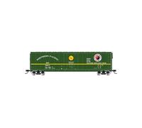 Rivarossi HR6665D Northern Pacific, furgón con Puerta de Enchufe, decoración Verde sin Pasarela de Techo,98058 Vagones de mercancías