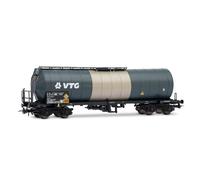 Rivarossi HR6695 VTG, 4-axle isolated tank wagon, blue/silver livery, ep. VI Rai