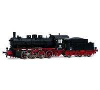 Rivarossi Locomotora de vapor HR2892S DB, 055 632-4, librea negra/roja, ep IV, con decodificador de sonido DCC