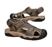 Rivccku Sandalias Deportivas Hombre Verano Senderismo Al Aire Libre Deportivas Sandalias Casual Cuero