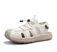 Rivccku Sandalias Deportivas Hombres Verano Exterior Senderismo Zapatos Trekking Casual Zapatos de Montaña Cuero Sandalias de Playa