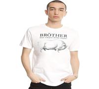 Rive Fashion Mens Summer T Shirt Printed Brother May I Have Some Oats Men Funny T Shirt White(X-Large)