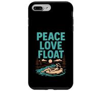 River Float Peace Love Vintage Mujer Verano Carcasa para iPhone 7 Plus/8 Plus