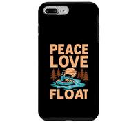 River Float Peace Love Vintage Mujer Verano Carcasa para iPhone 7 Plus/8 Plus
